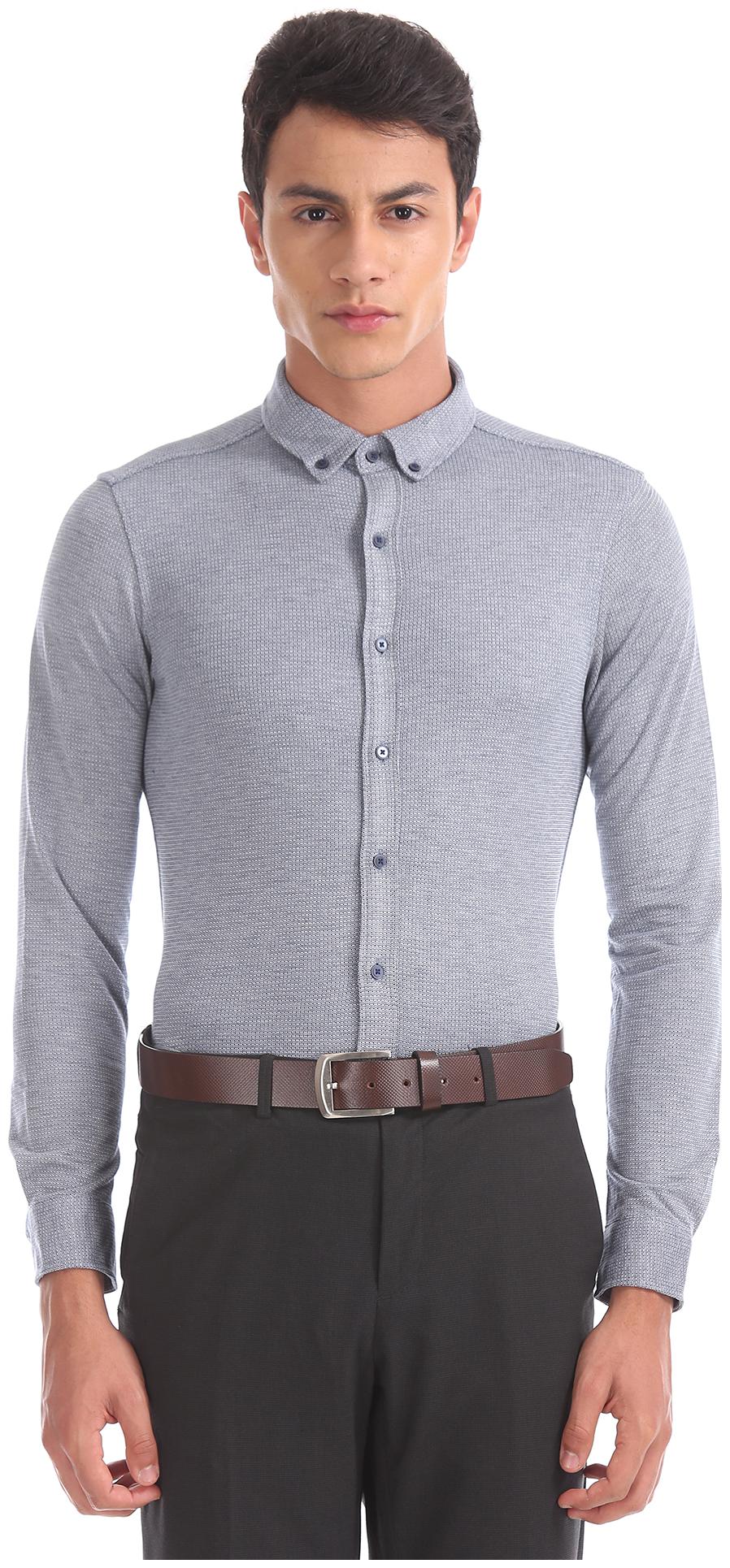 

Arrow Men Slim fit Formal Shirt - Blue