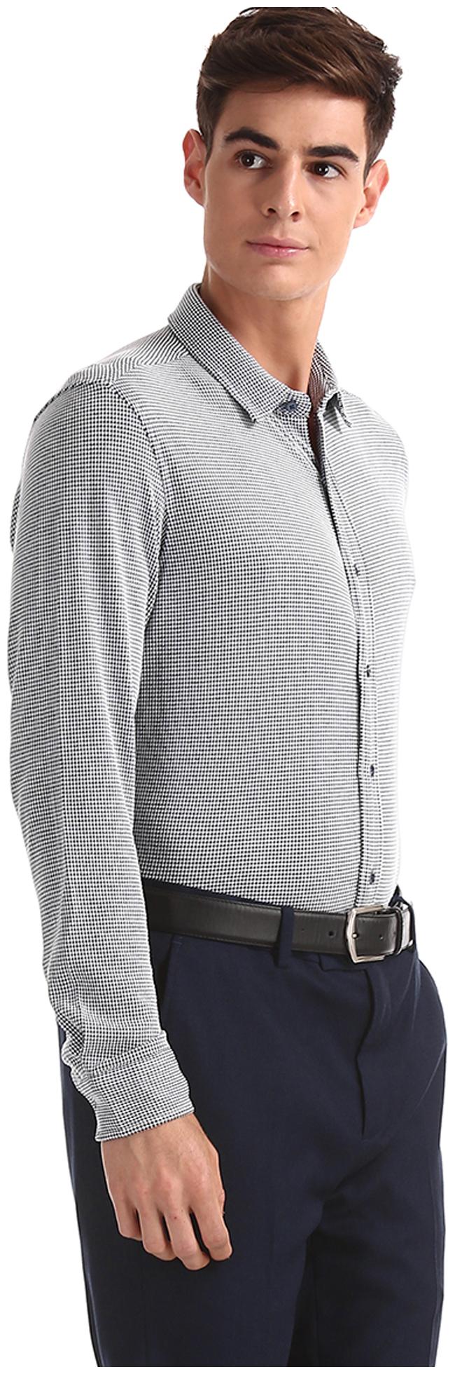 

Arrow Men Slim fit Formal Shirt - Blue