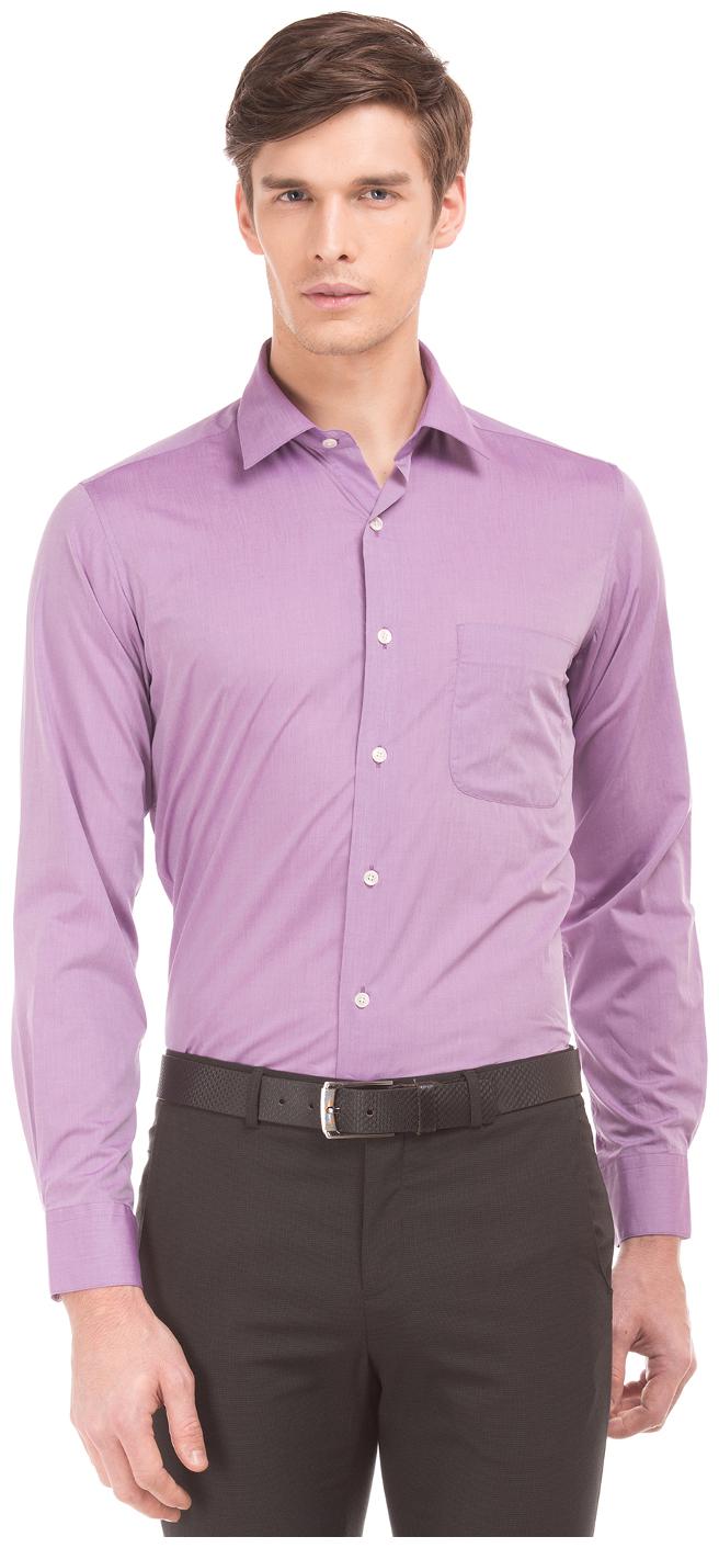 

Arrow Men Regular fit Formal Shirt - Purple