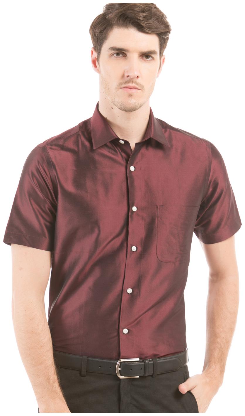 

Arrow Men Regular fit Formal Shirt - Red