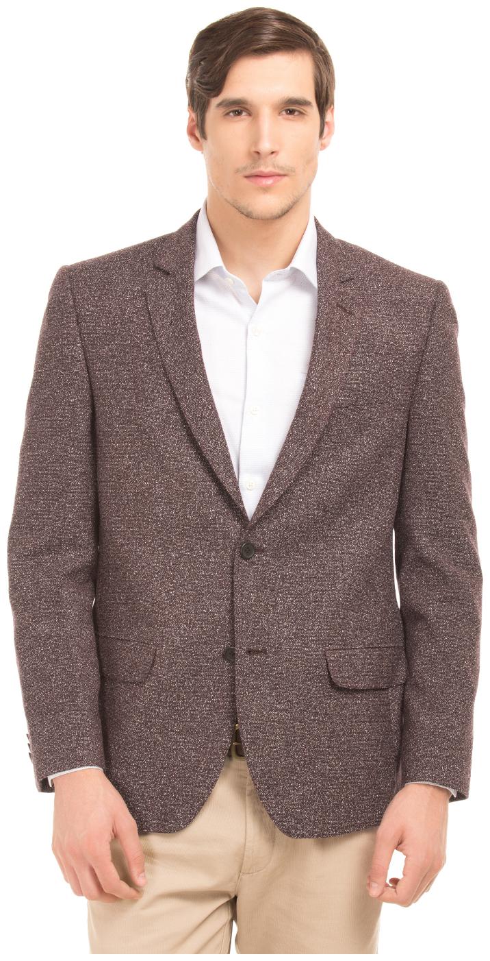 

Arrow Red Wool Patterned Regular Fit Blazer