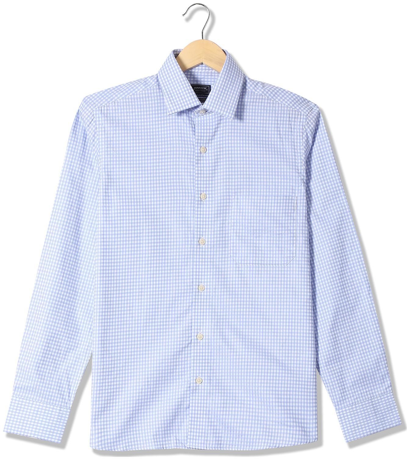 

Arrow Men Regular fit Formal Shirt - Blue