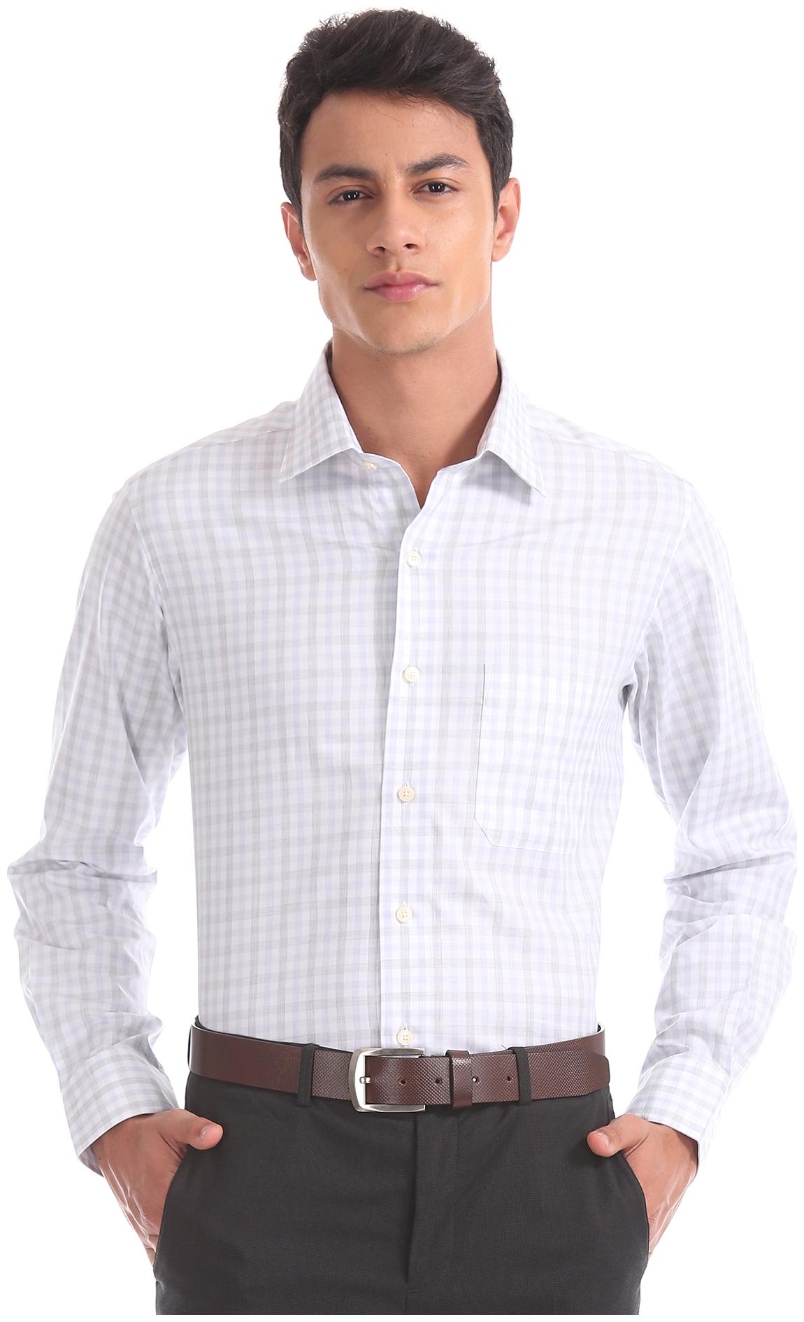 

Arrow Men Regular fit Formal Shirt - White