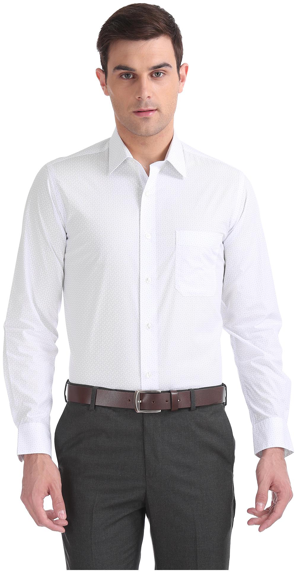 

Arrow Men Regular fit Formal Shirt - White