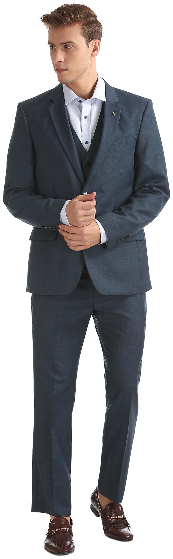 

Arrow Regular Fit Three Piece Suit