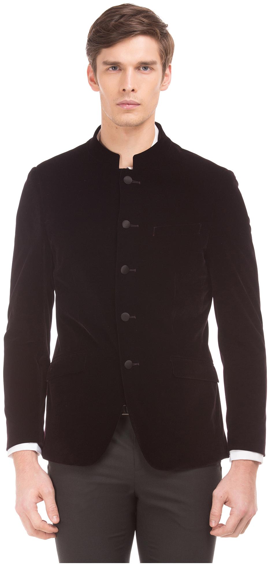 

Arrow Men Purple Solid Regular fit Single Breasted Blazer
