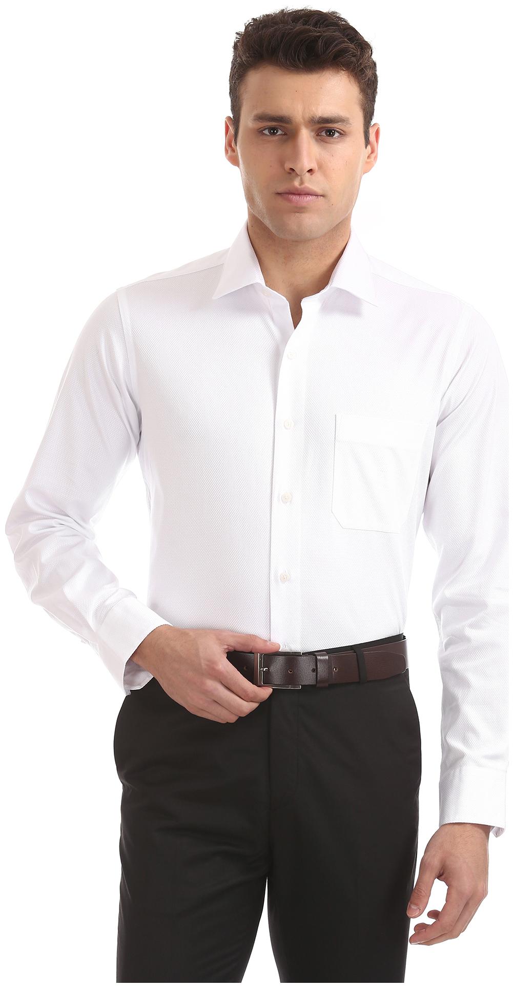 

Arrow Men Regular fit Formal Shirt - White