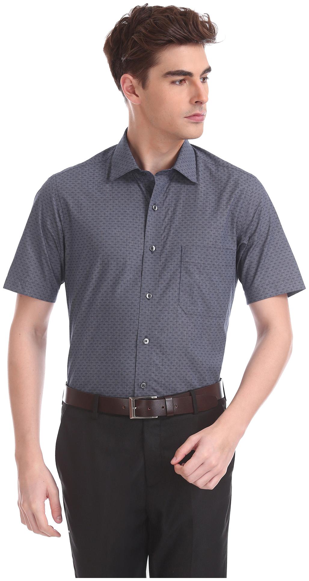 

Arrow Men Regular fit Formal Shirt - Blue
