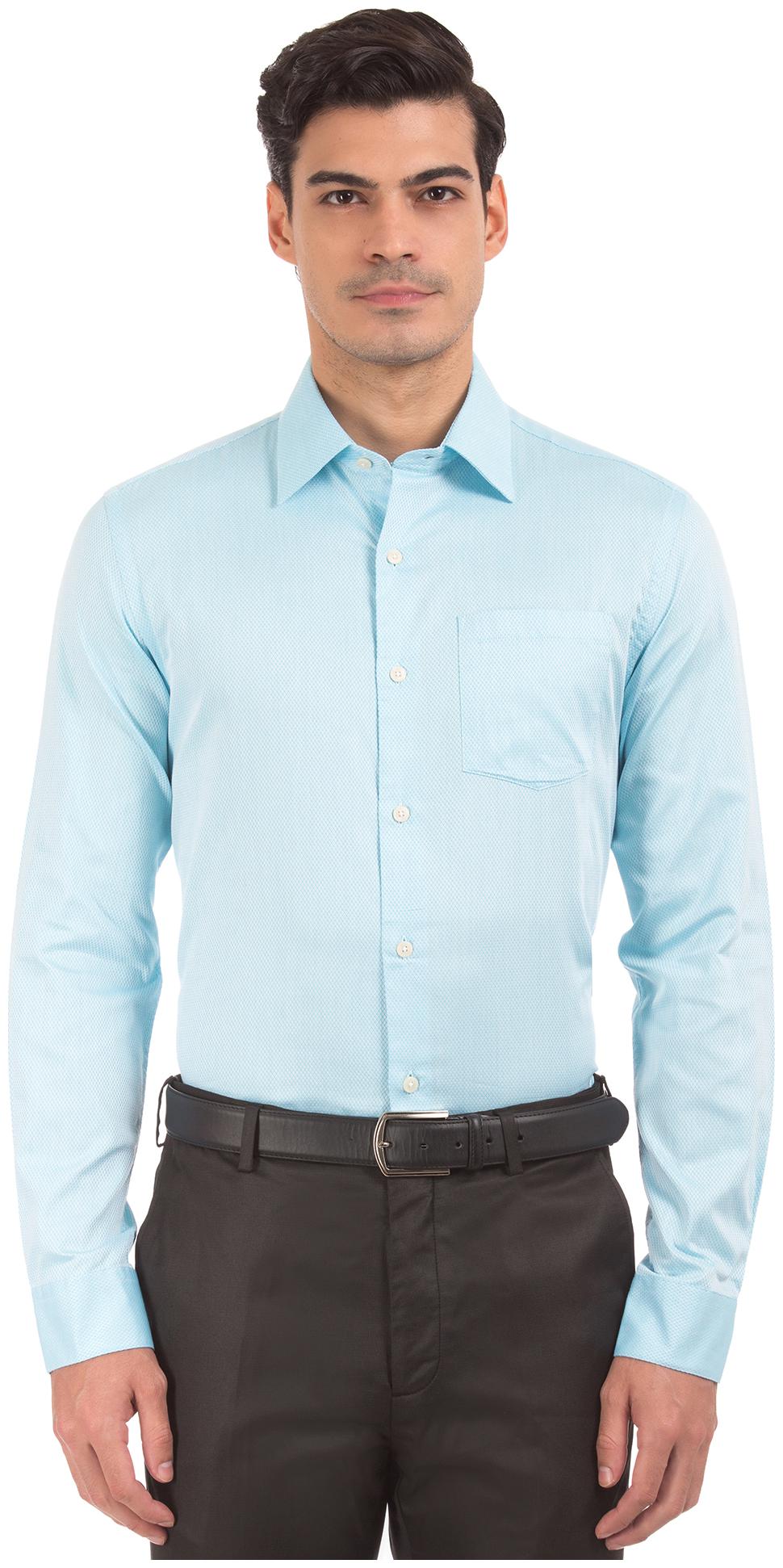 

Arrow Men Slim fit Formal Shirt - Blue