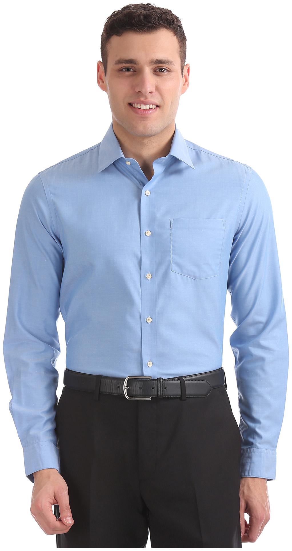 

Arrow Men Slim fit Formal Shirt - Blue