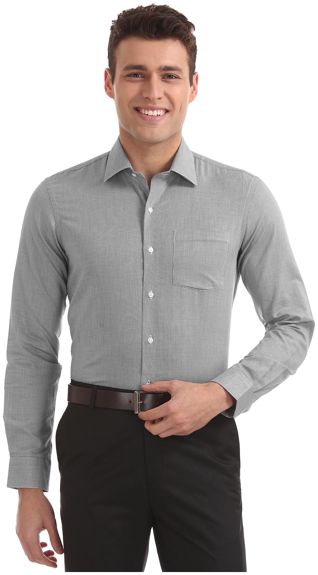 

Arrow Men Slim fit Formal Shirt - Grey