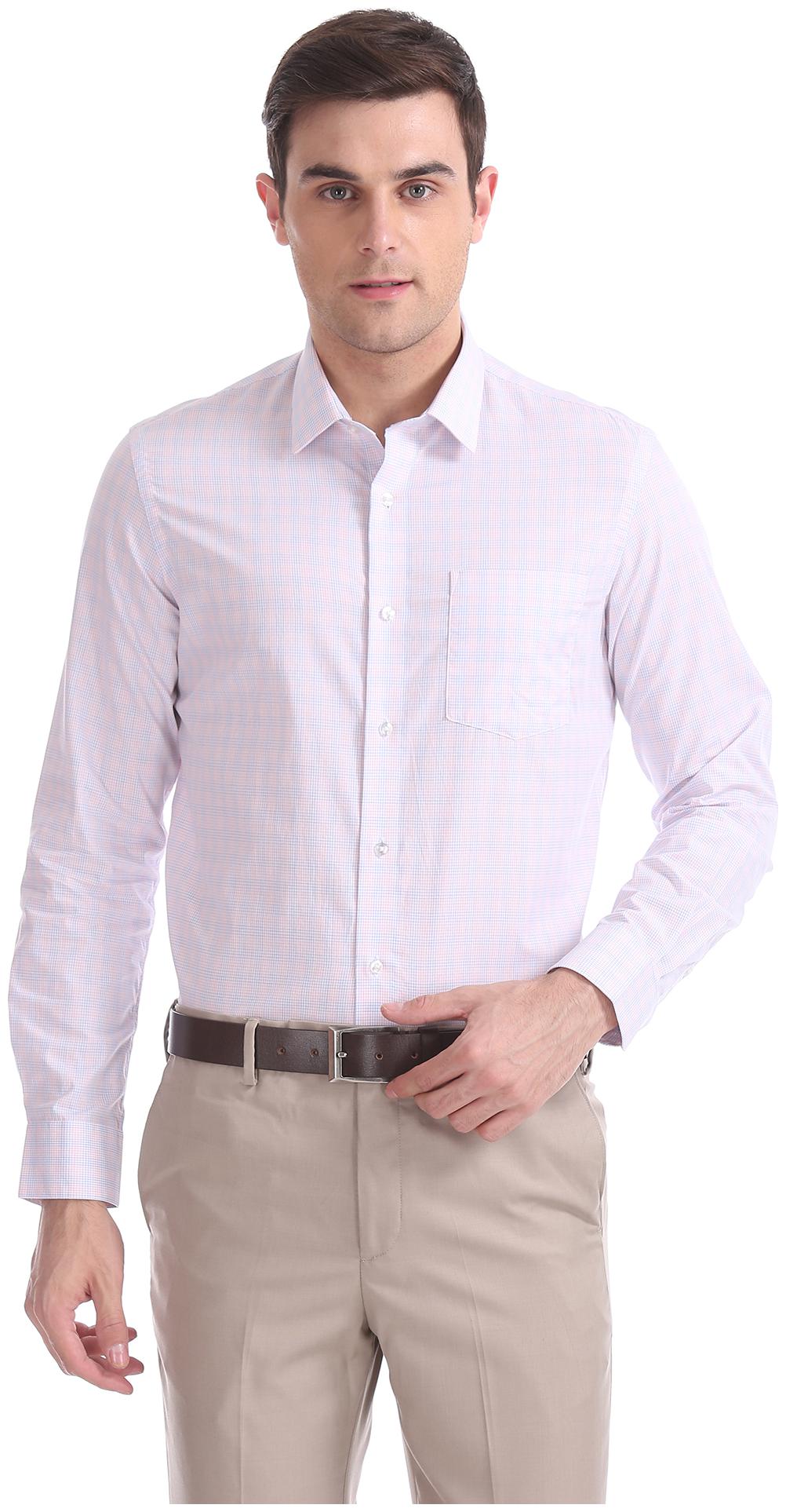

Arrow Men Slim fit Formal Shirt - Orange