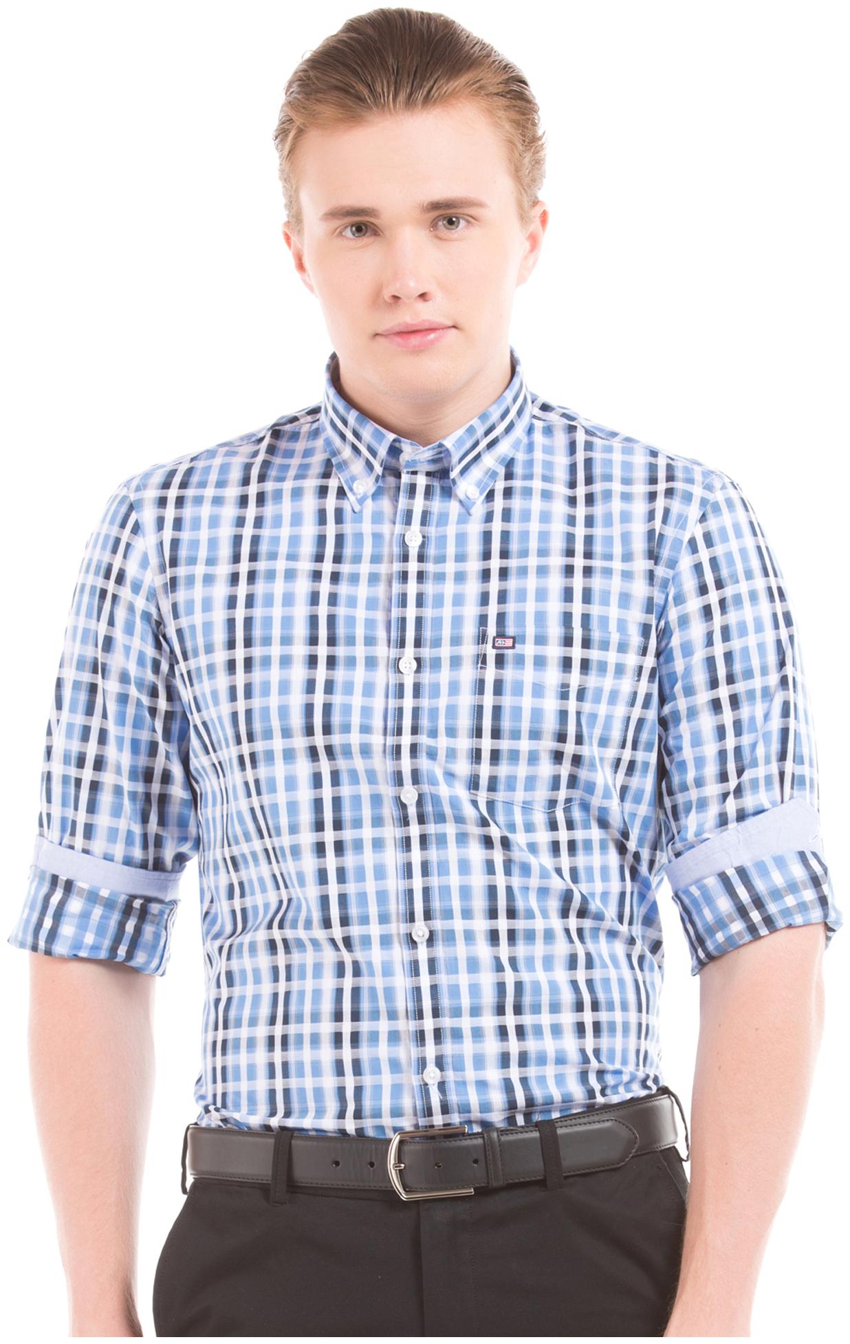 

Arrow Men White Checked Slim Fit Casual Shirt