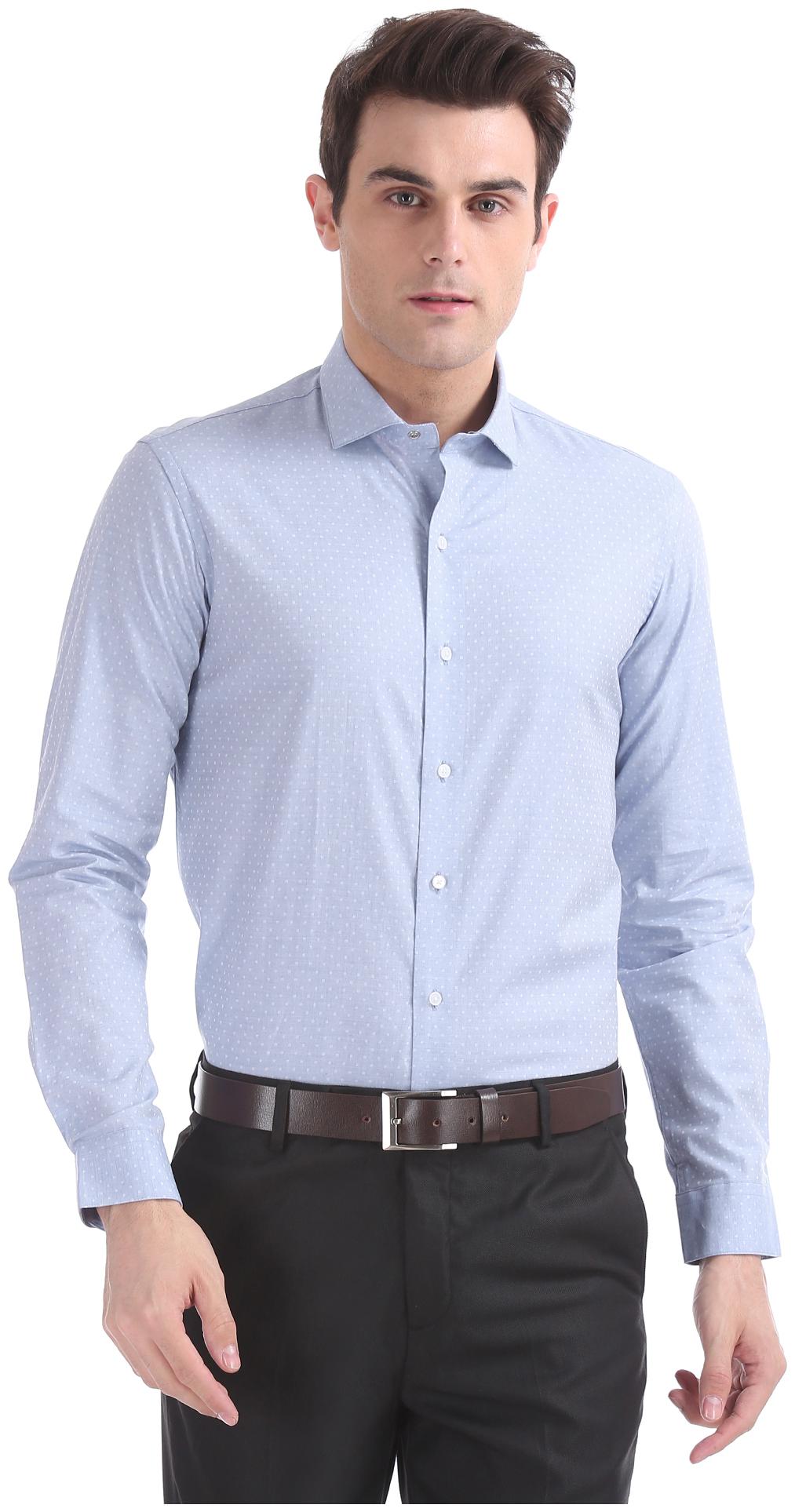 

Arrow Men Slim fit Formal Shirt - Blue