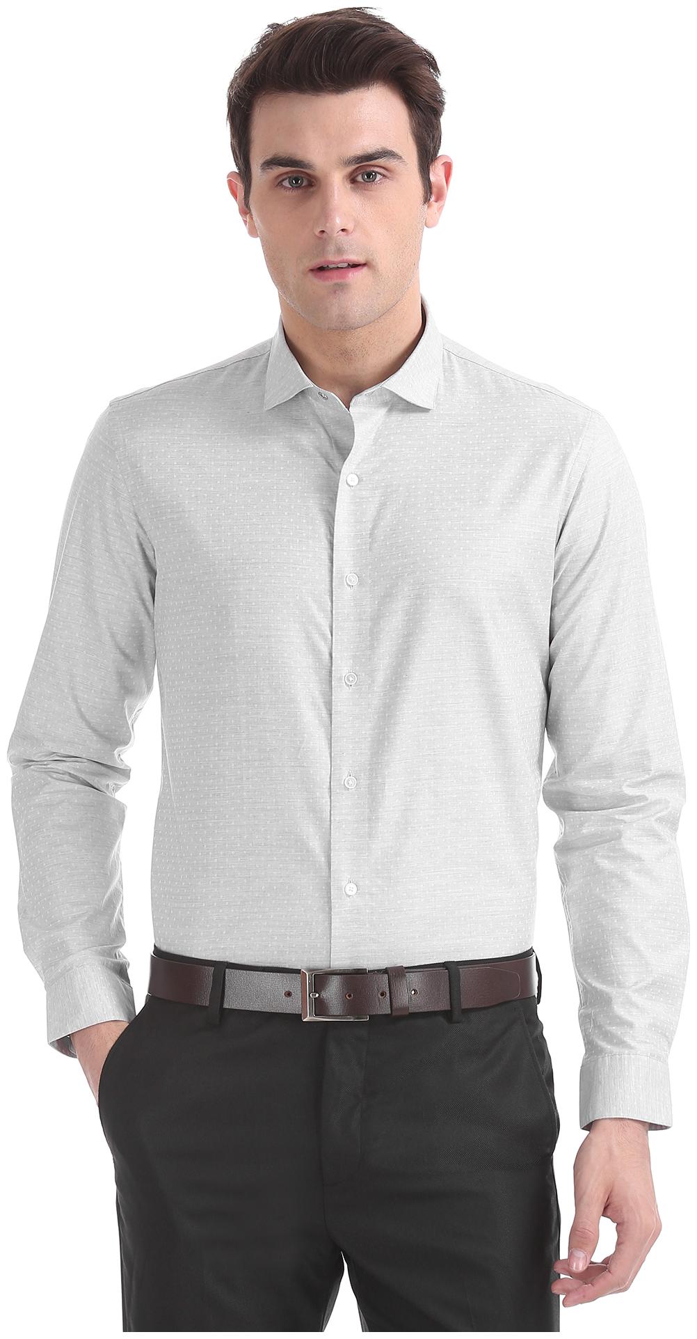 

Arrow Men Slim fit Formal Shirt - Grey