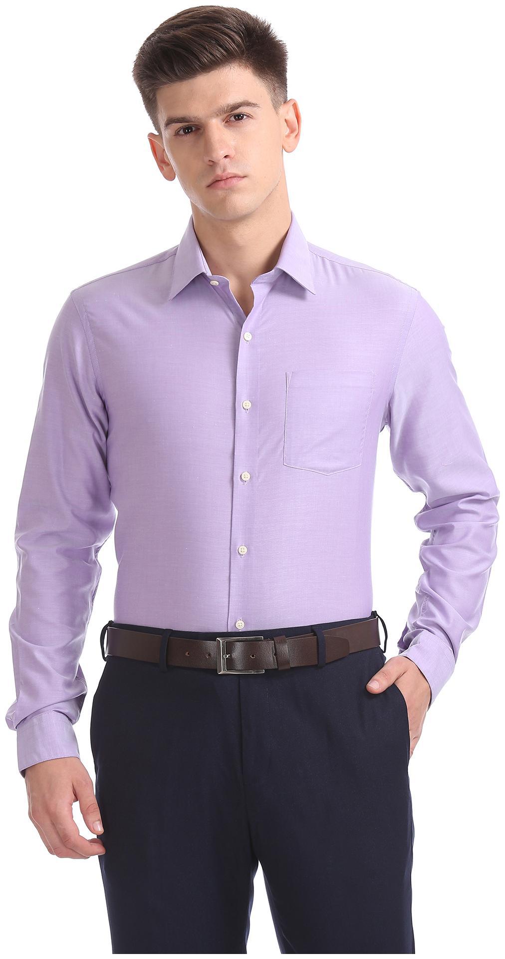 

Arrow Men Slim fit Formal Shirt - Pink