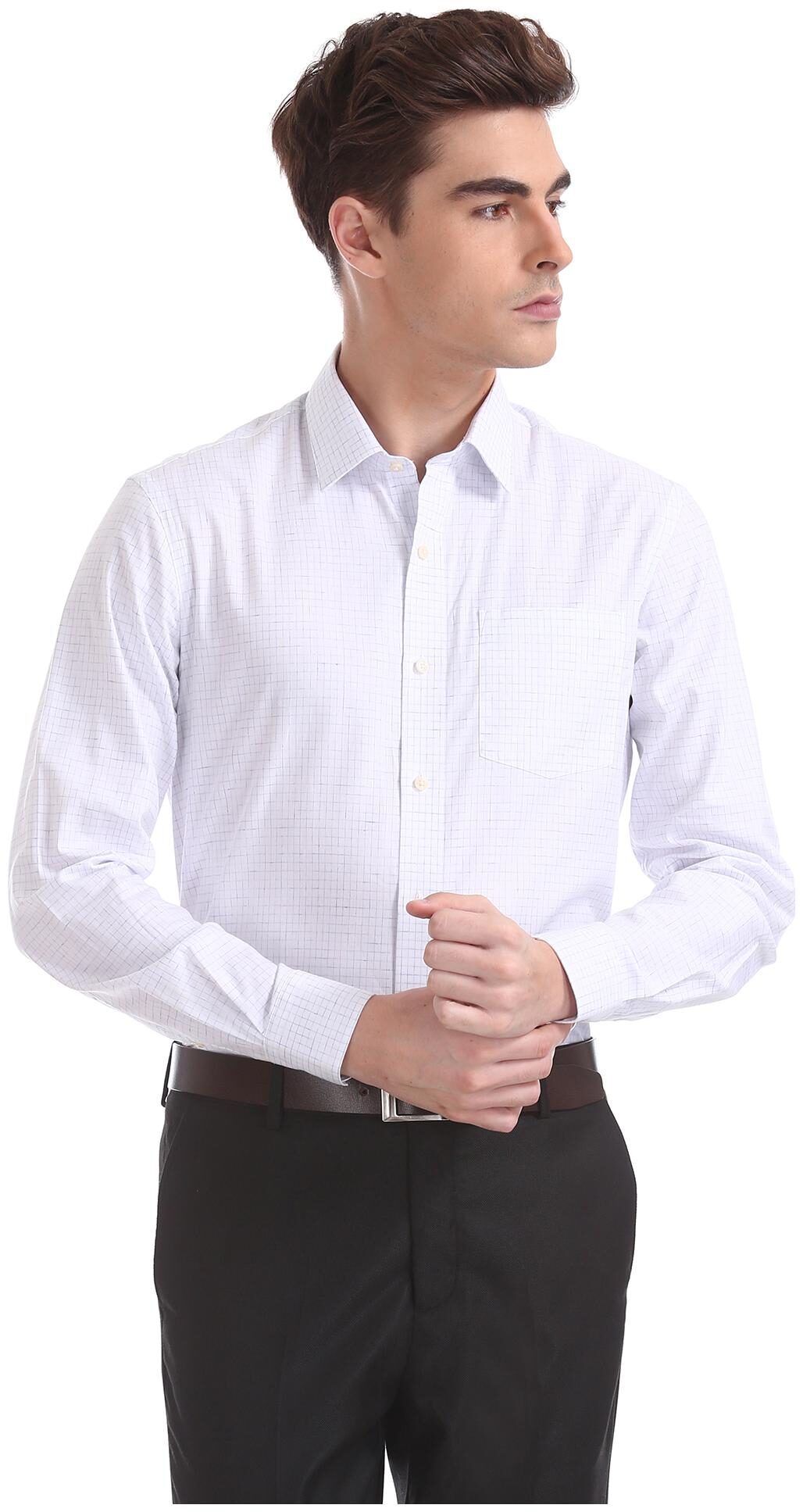

Arrow Men Slim fit Formal Shirt - White