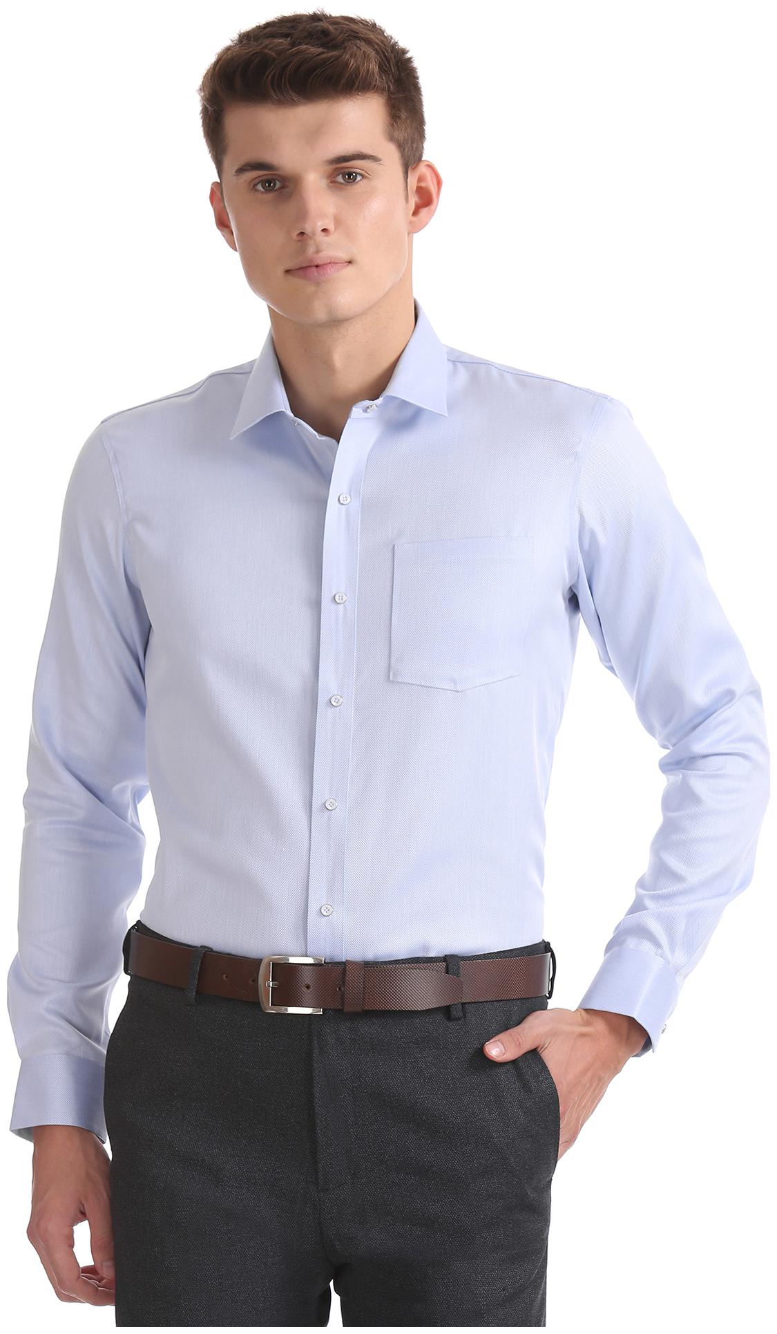 

Arrow Men Slim fit Formal Shirt - Blue