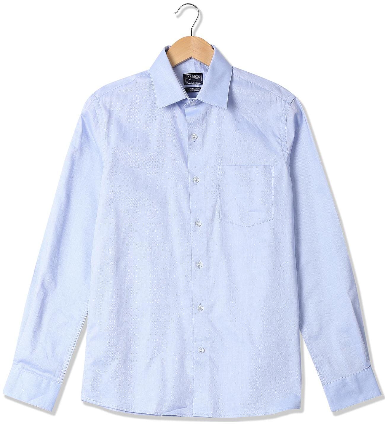 

Arrow Men Slim fit Formal Shirt - Blue