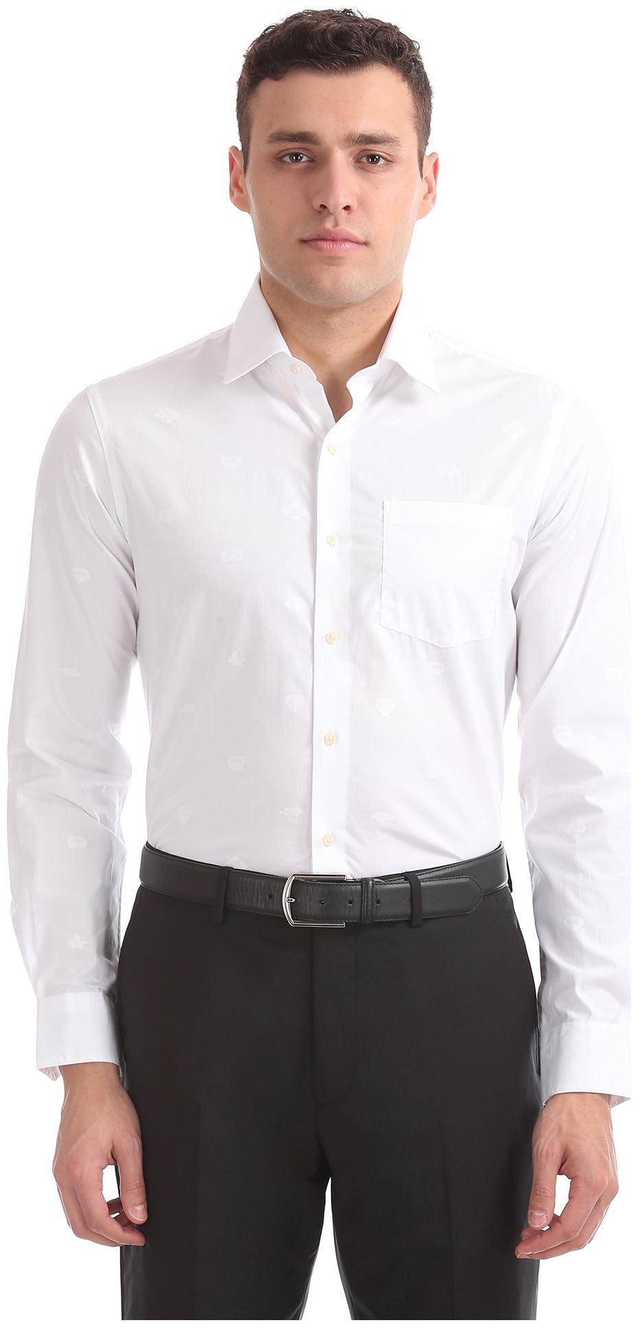 

Arrow Men Slim fit Formal Shirt - White