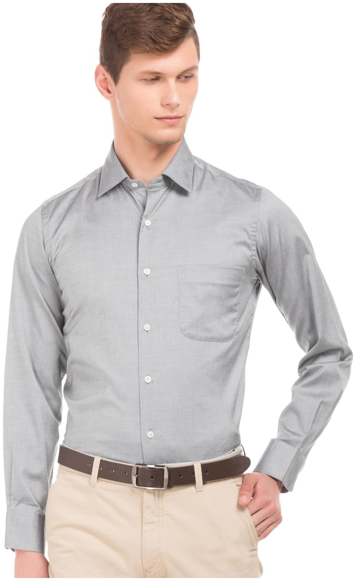 

Arrow Men Regular fit Formal Shirt - Grey