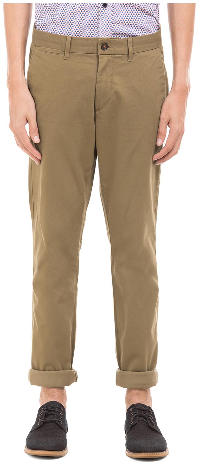 

Arrow Men Brown Solid Slim fit Chinos
