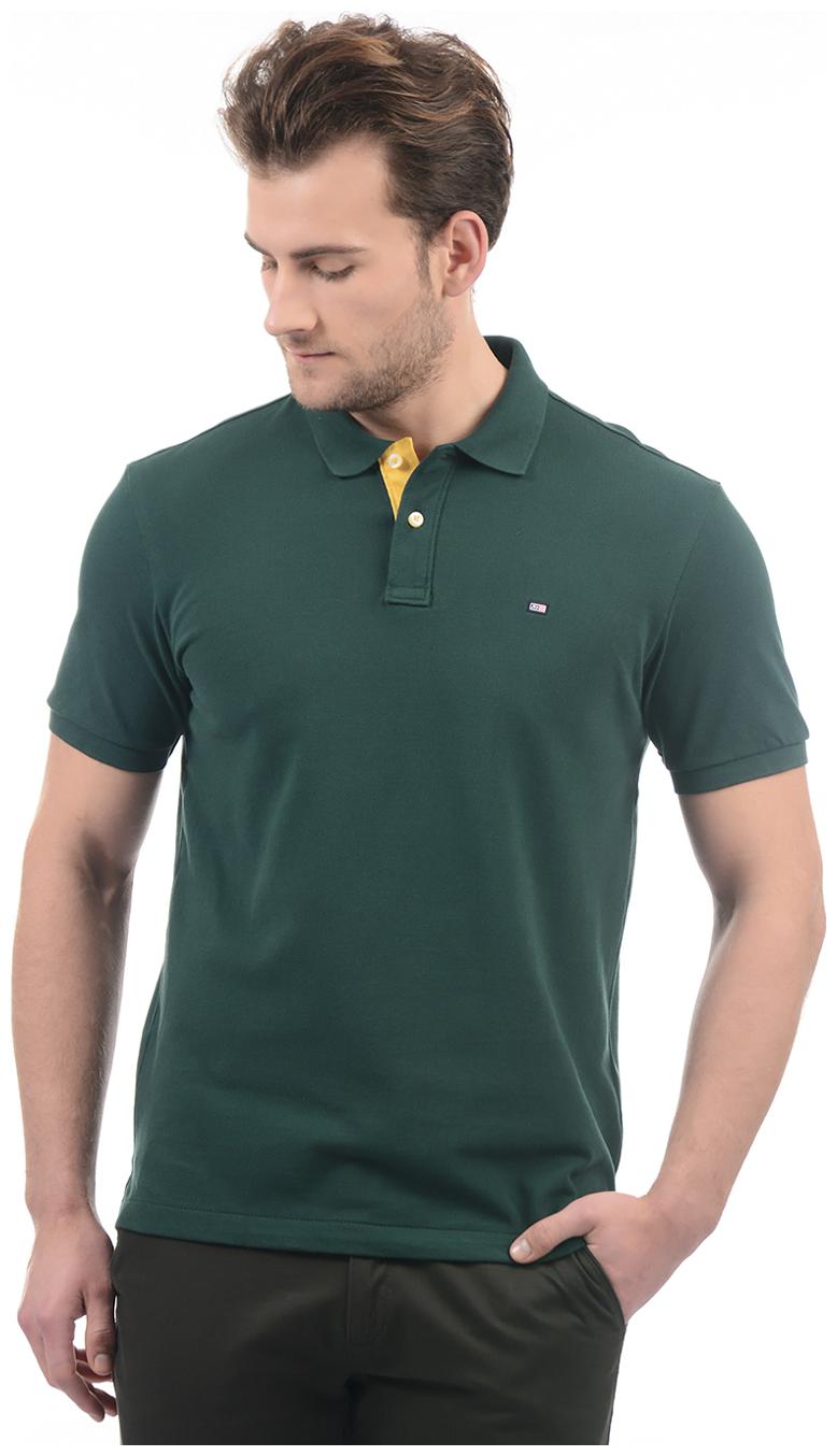 

Arrow Men Green Regular fit Cotton Polo collar T-Shirt - Pack Of 1