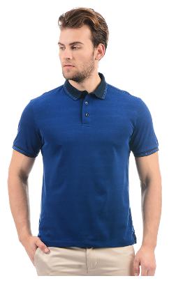 

Arrow Sports Men Blue Regular fit Cotton Polo collar T-Shirt - Pack Of 1