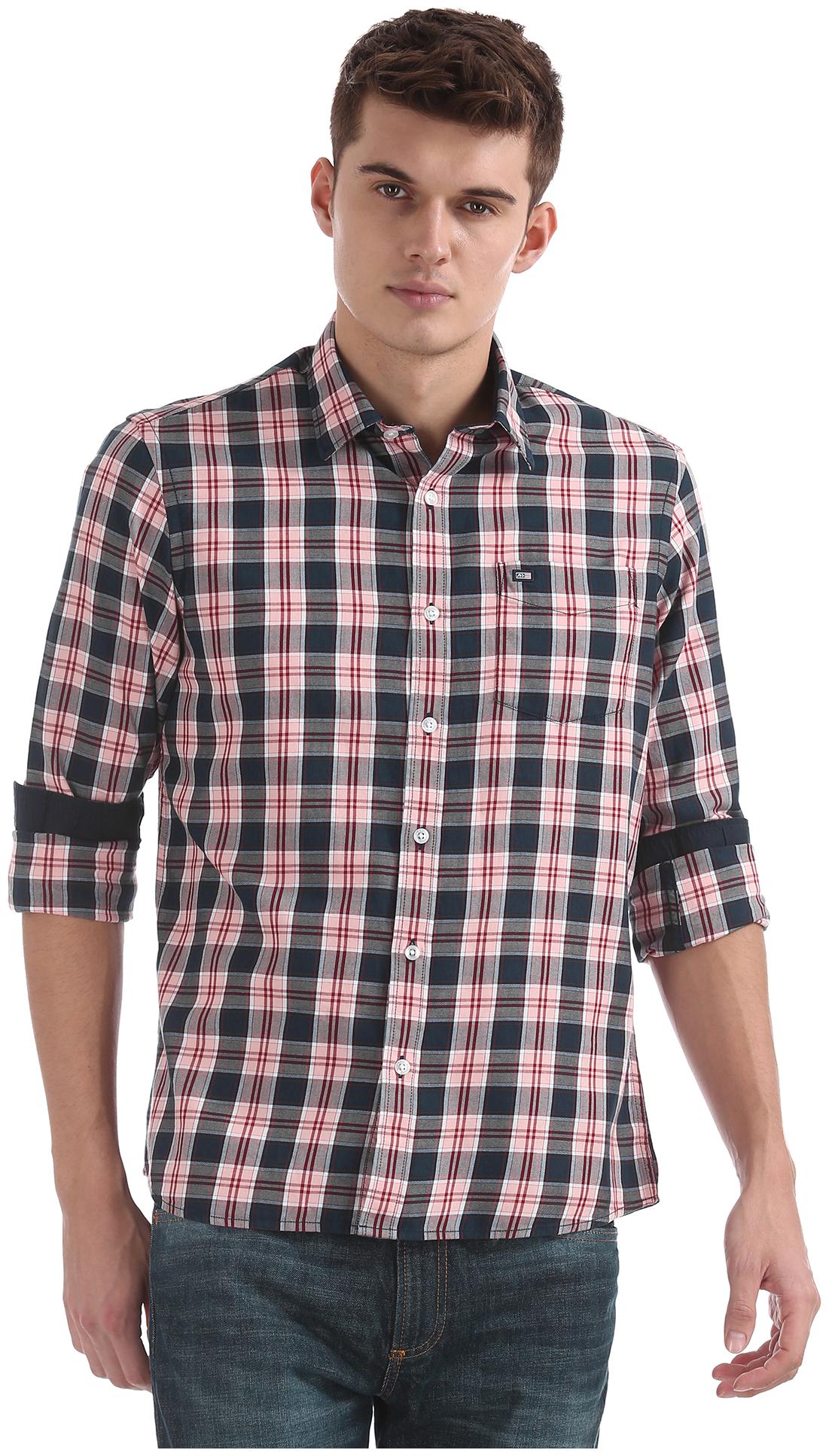 

Arrow Men Slim fit Formal Shirt - Red