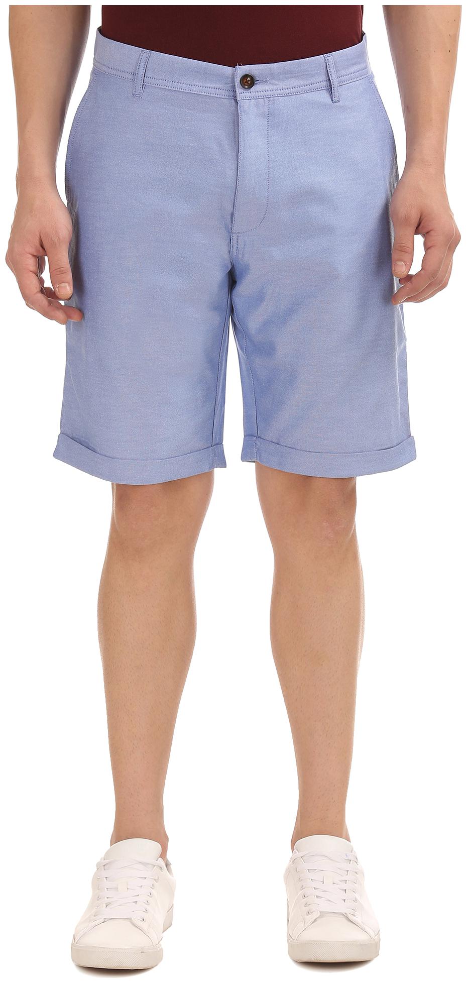 

Arrow Men Blue Regular Fit Regular Shorts