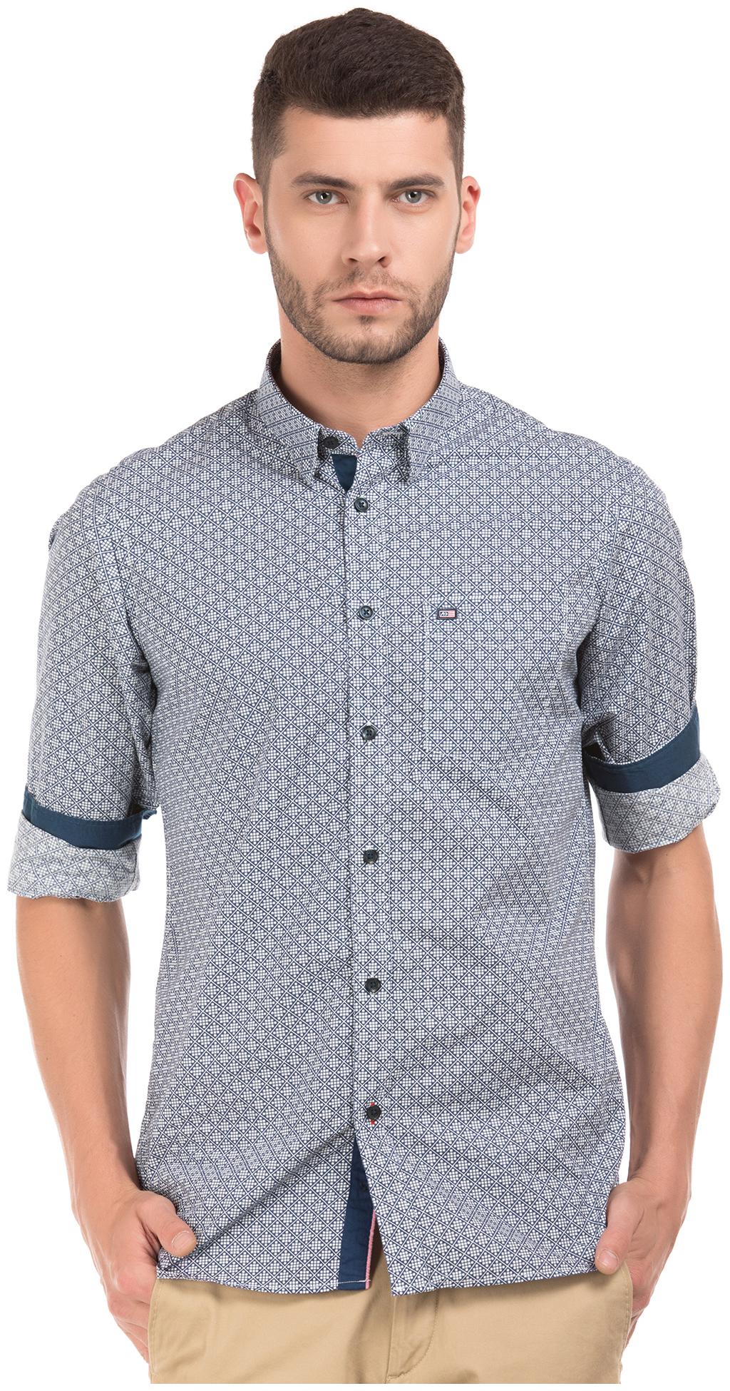 

Arrow Men Slim fit Formal Shirt - Blue