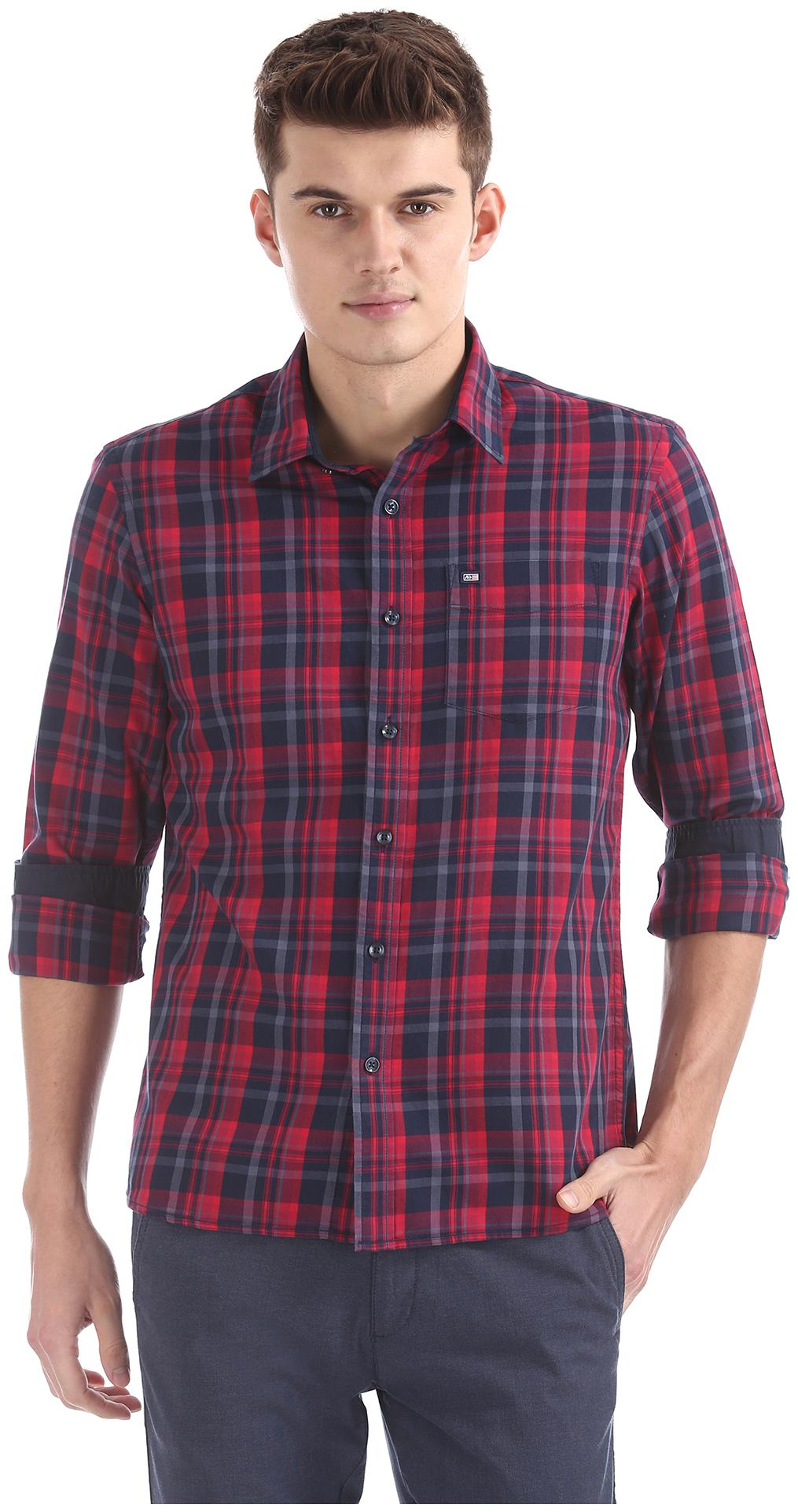 

Arrow Men Slim fit Formal Shirt - Red