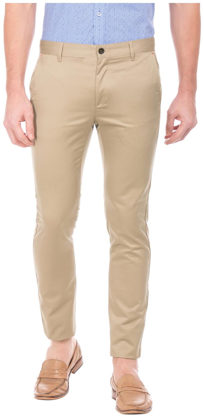 

Arrow Men Beige Solid Slim fit Chinos