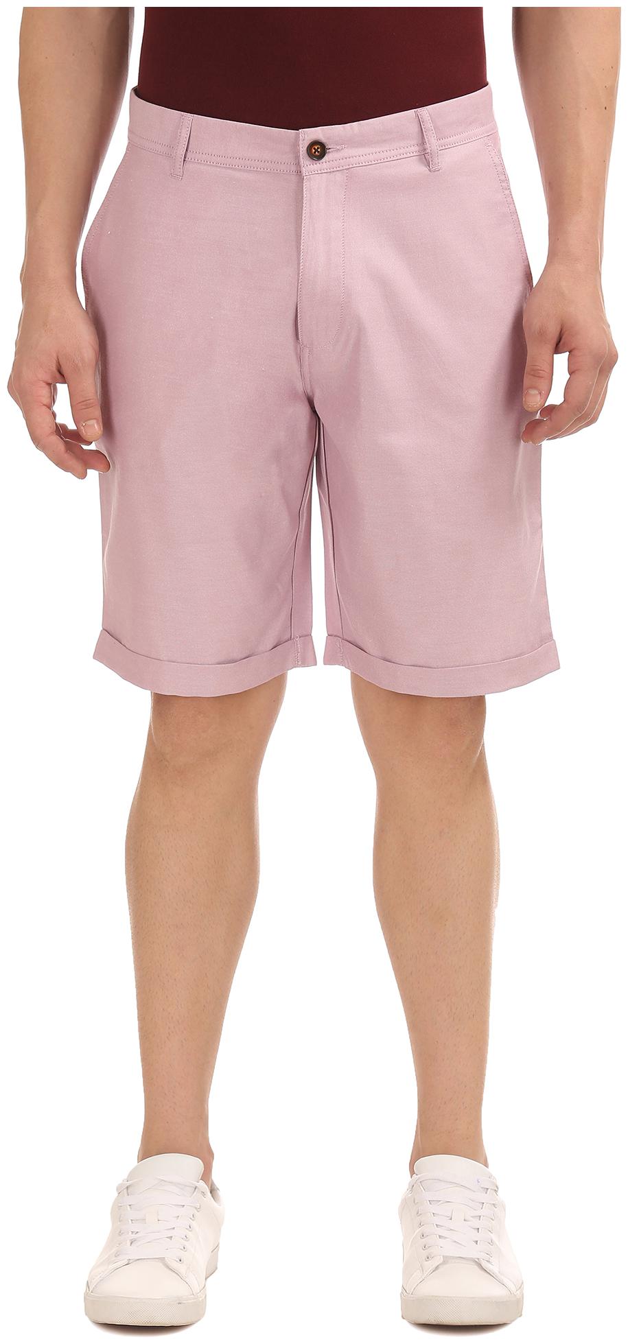 

Arrow Men Pink Regular Fit Regular Shorts