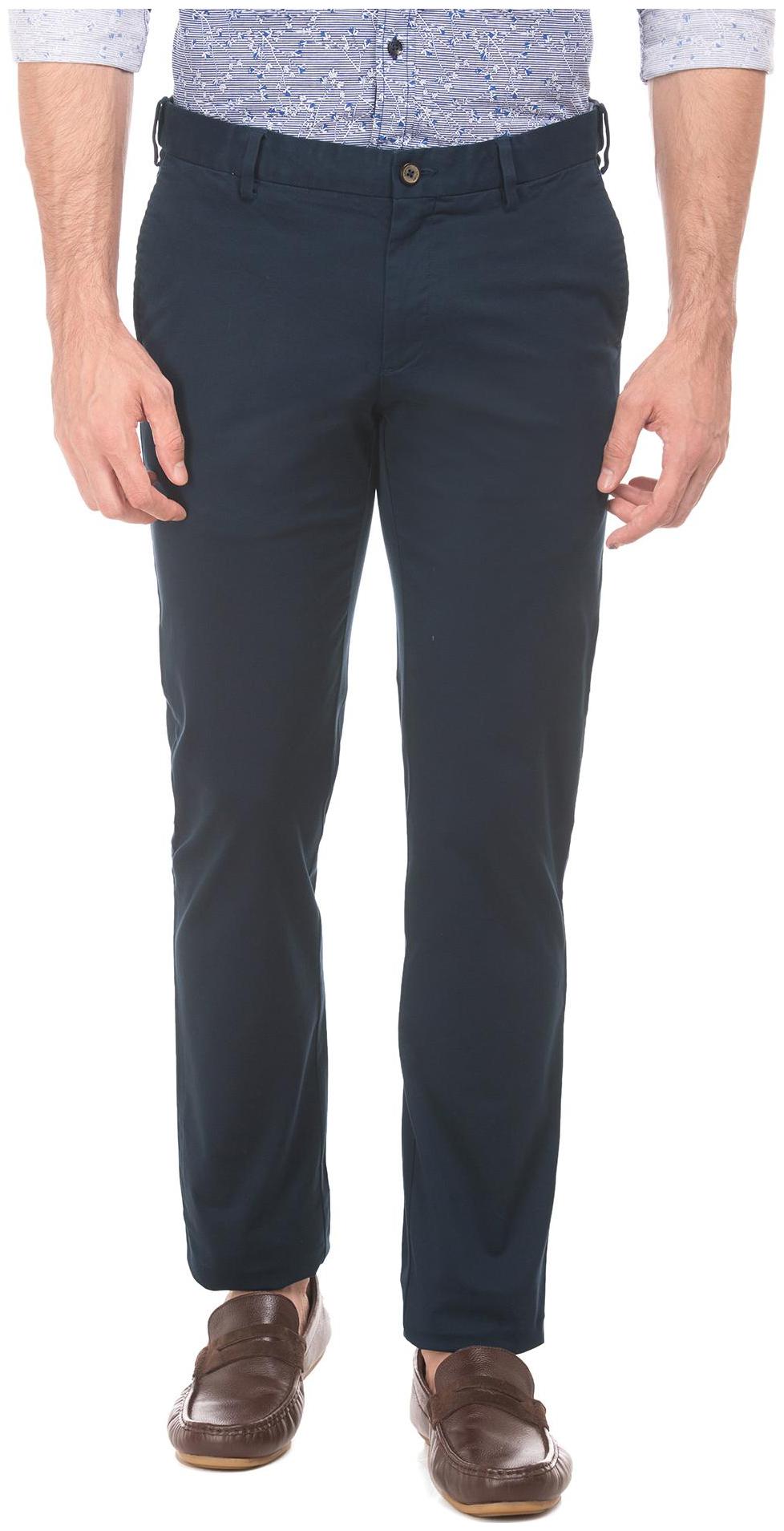 

Arrow Sports Flat Front Slim Fit Trousers