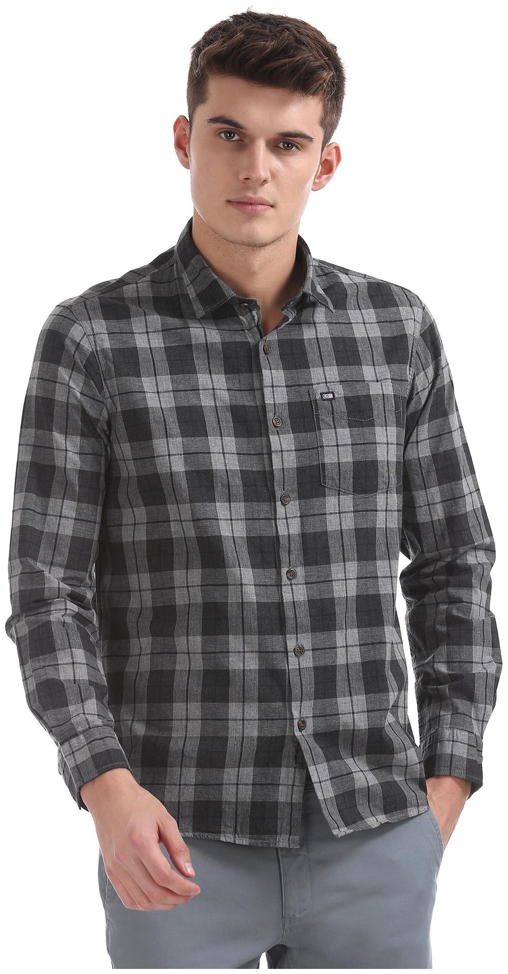 

Arrow Men Slim fit Formal Shirt - Grey