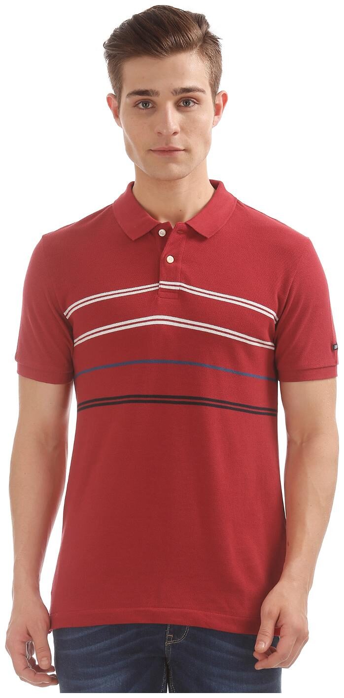 

Arrow Men s Regular Fit T-Shirt - Red