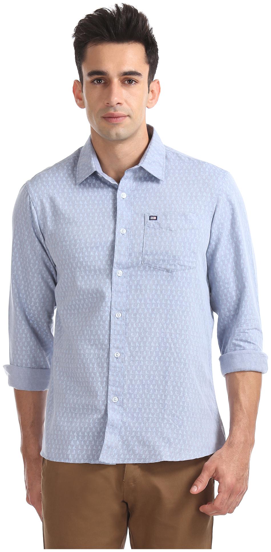 

Arrow Men Slim fit Formal Shirt - Grey