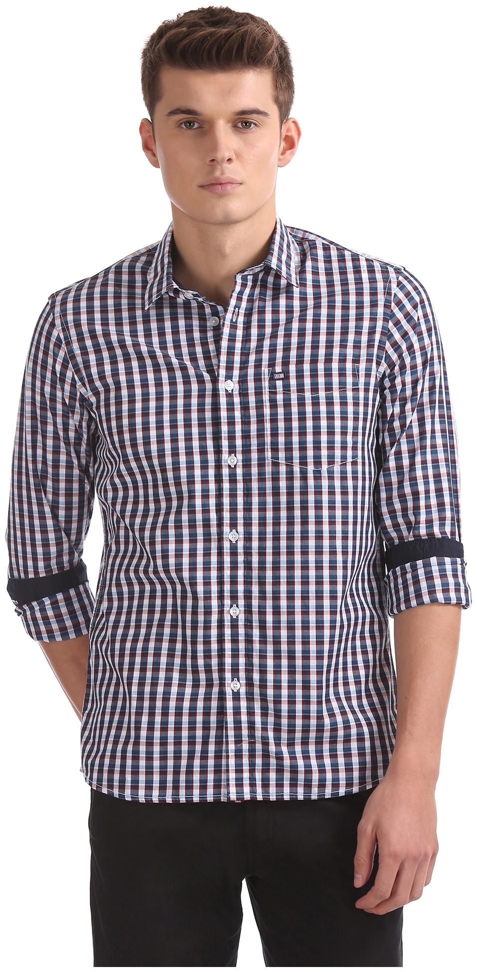 

Arrow Men Slim fit Formal Shirt - Blue