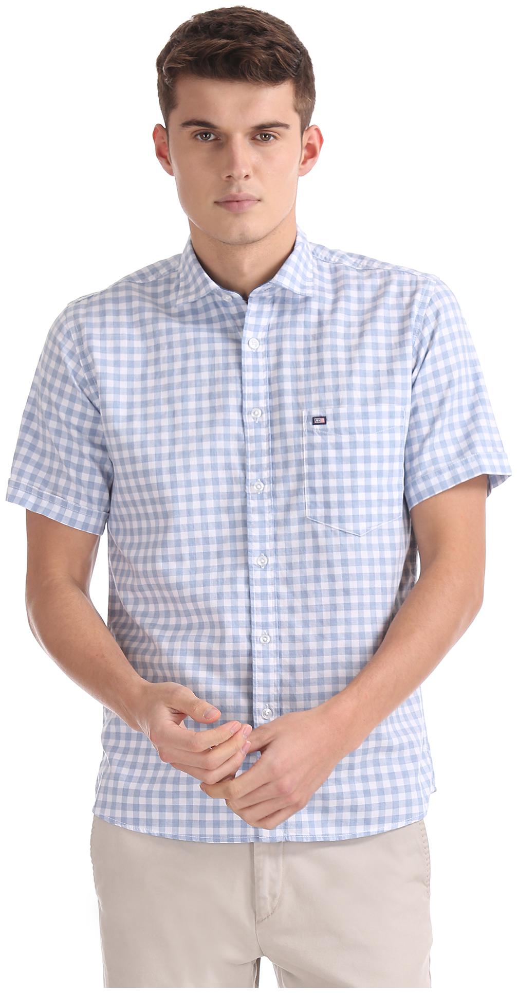 

Arrow Men Regular fit Formal Shirt - Blue