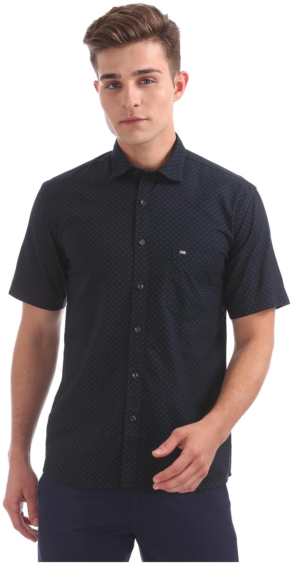 

Arrow Men Regular fit Formal Shirt - Blue