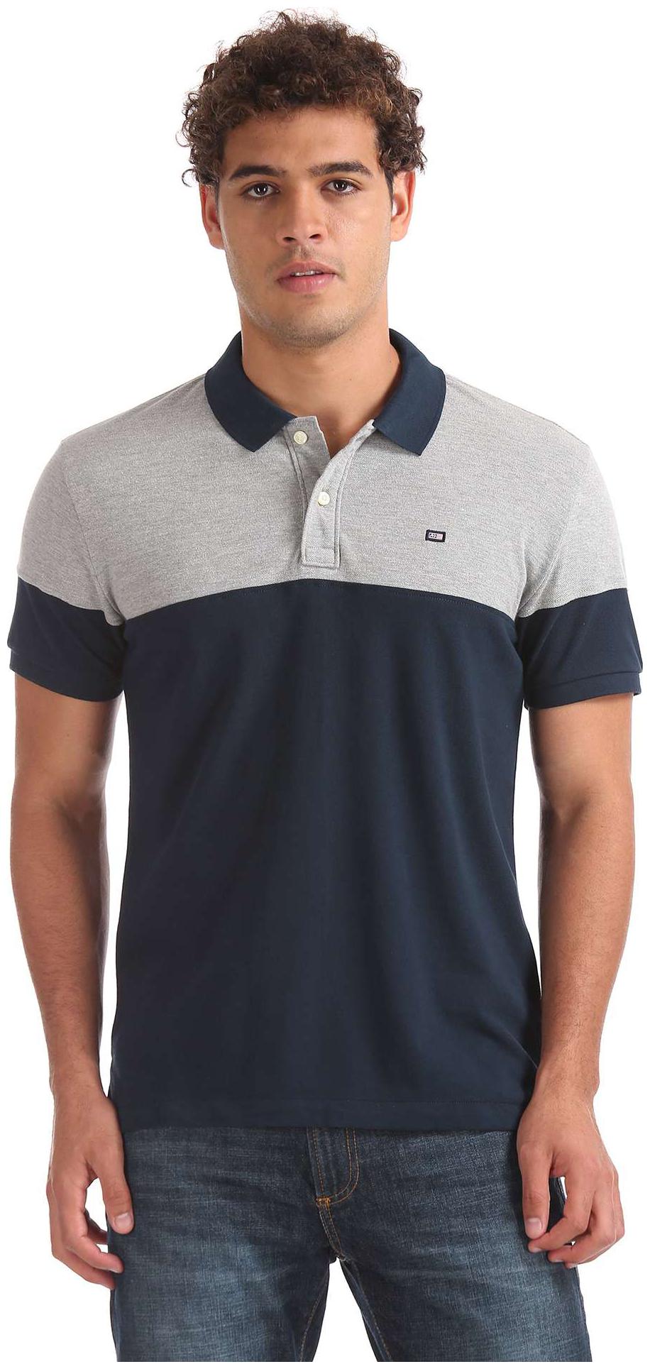 

Arrow Men Grey Regular fit Cotton Polo collar T-Shirt - Pack Of 1