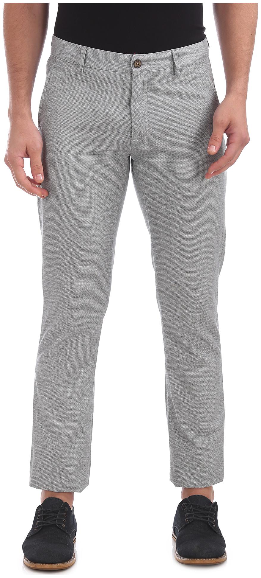 

Arrow Sports Slim Fit Printed Trousers