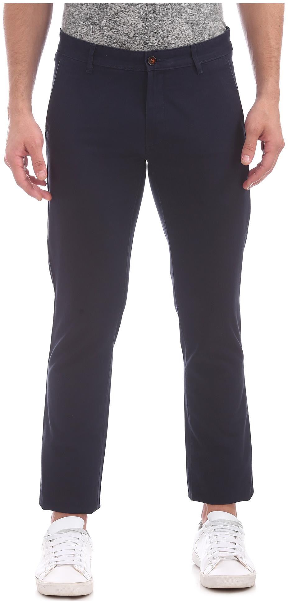 

Arrow Sports Slim Fit Flat Front Trousers