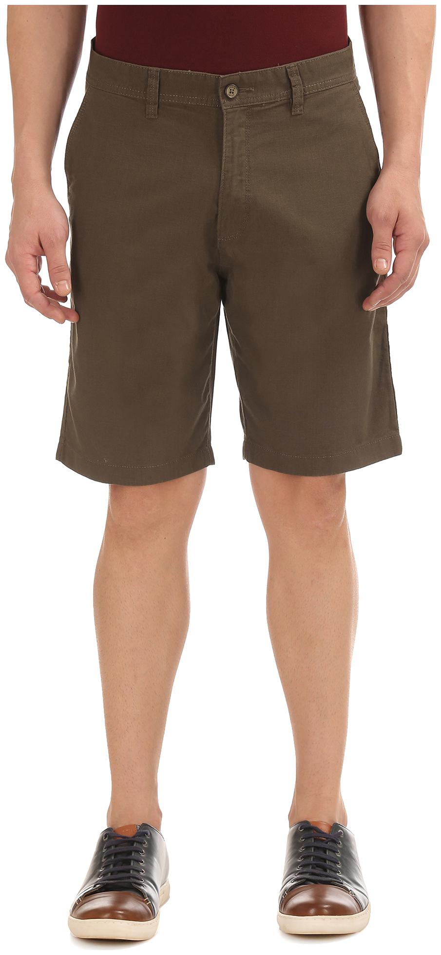 

Arrow Men Brown Regular Fit Regular Shorts