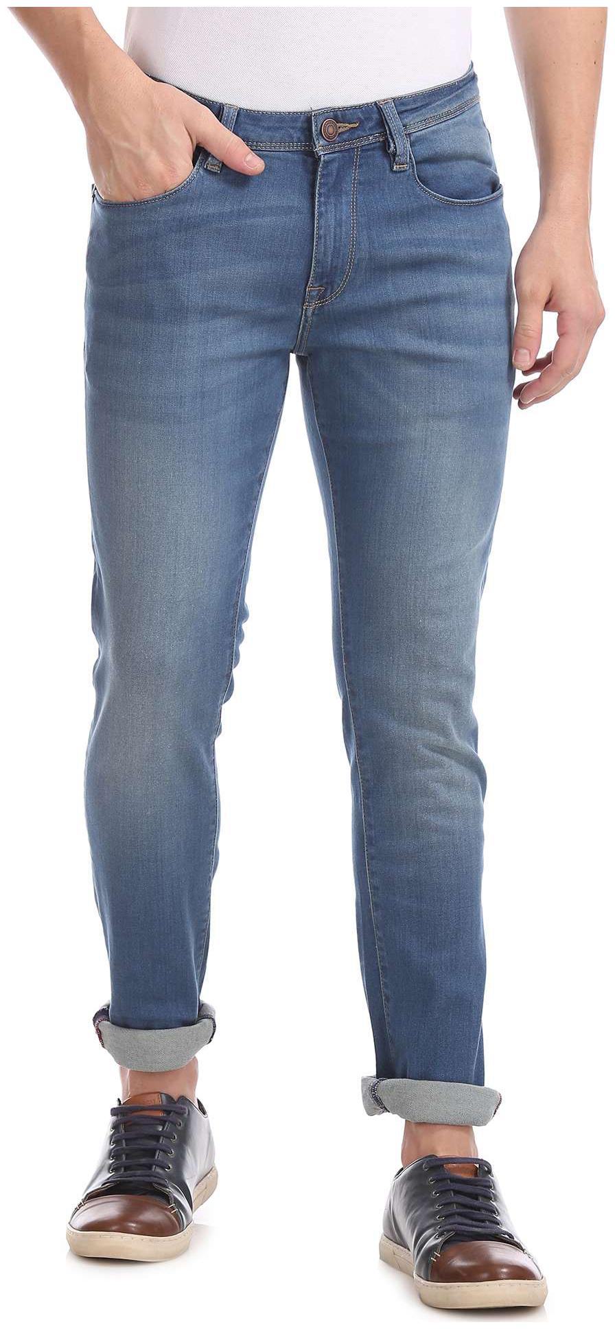 

Arrow Men Blue Skinny Fit Jeans