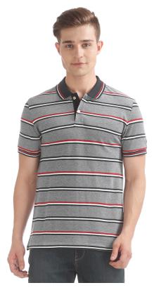 

Arrow Men Blue Regular fit Cotton Polo collar T-Shirt - Pack Of 1