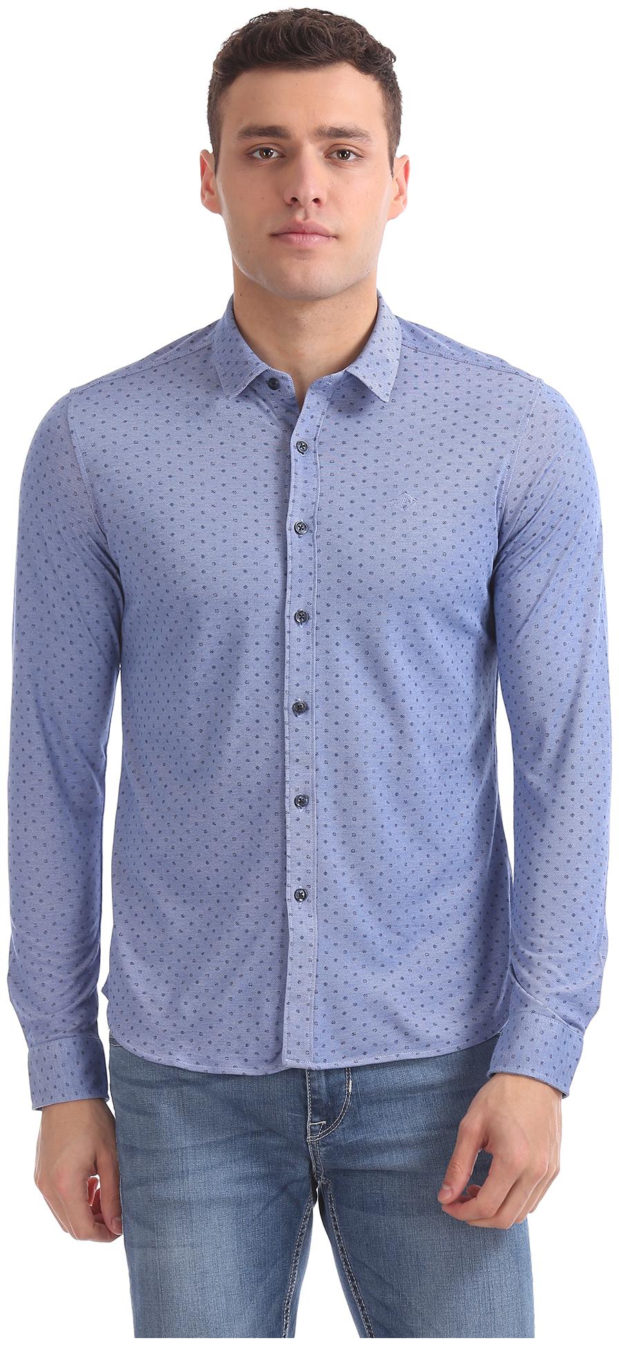 

Arrow Men Regular fit Formal Shirt - Blue