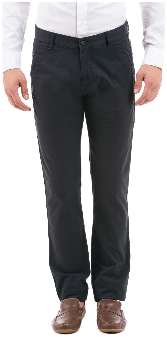 

Arrow Men Black Solid Slim fit Regular trousers