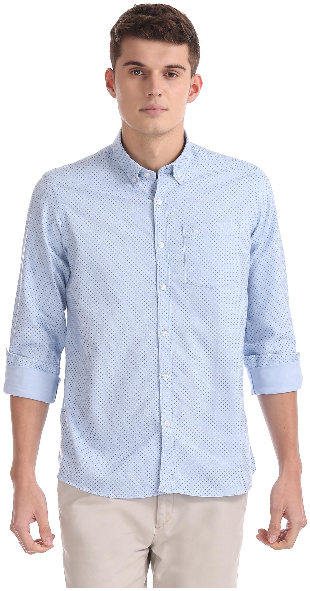 

Arrow Men Slim fit Formal Shirt - Blue
